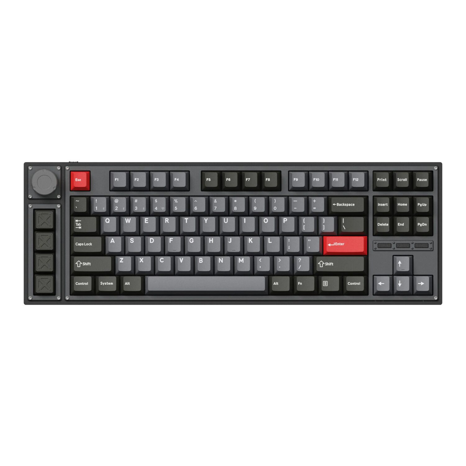 PBT-65-wr-01 Keychron Cherry Profile Dolch Red PBT Full Keycap Set