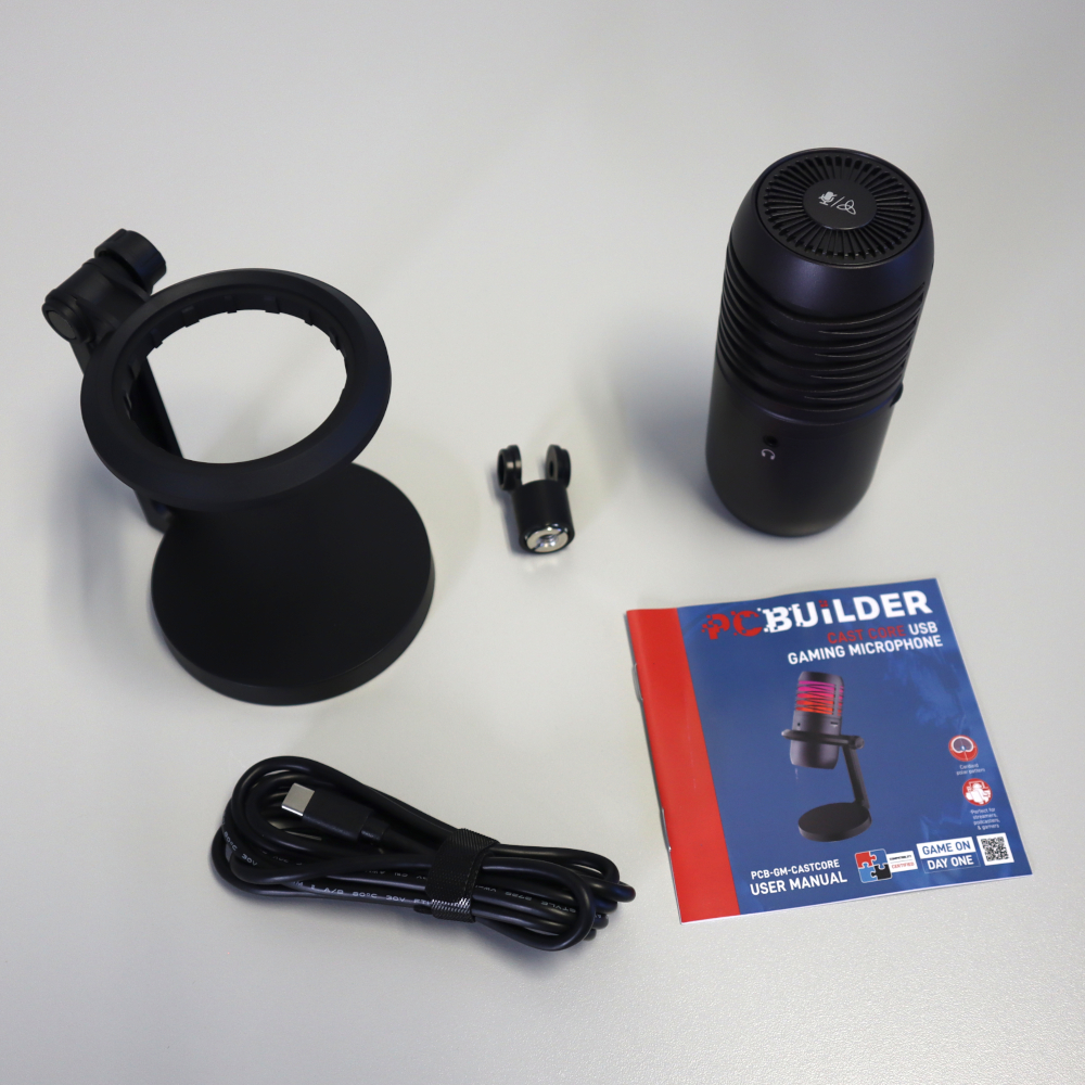 PCB-GM-CASTCORE_wr_10 PCBuilder CAST CORE USB Gaming Microphone