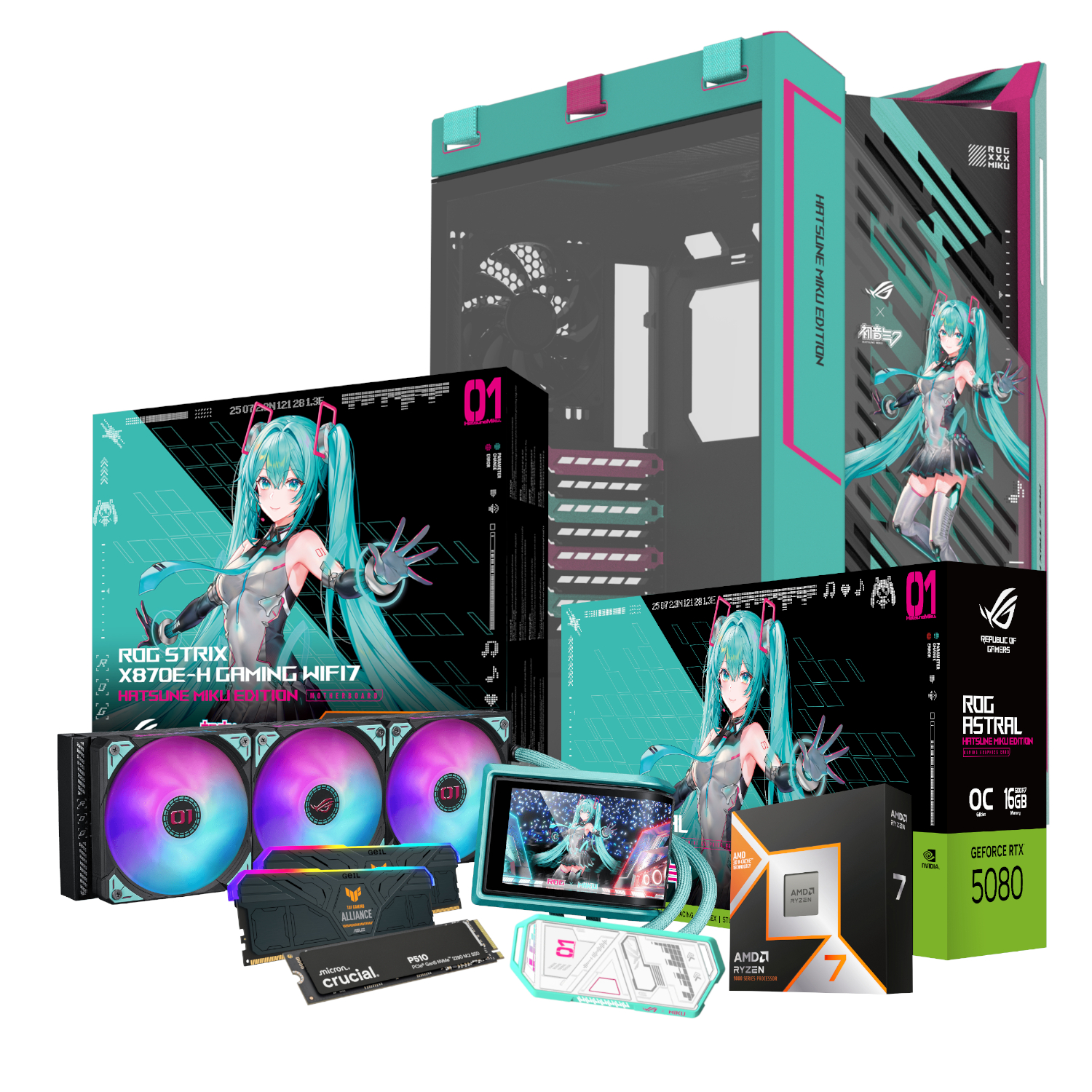 PCB_HATSUNE-MIKU_01_PCBuilder-Ryzen-7-9800X3D-MIKU-Windows-11-Gaming-PC_wr_02a PCBuilder Ryzen 7 9800X3D ASUS X MIKU Windows 11 Gaming PC