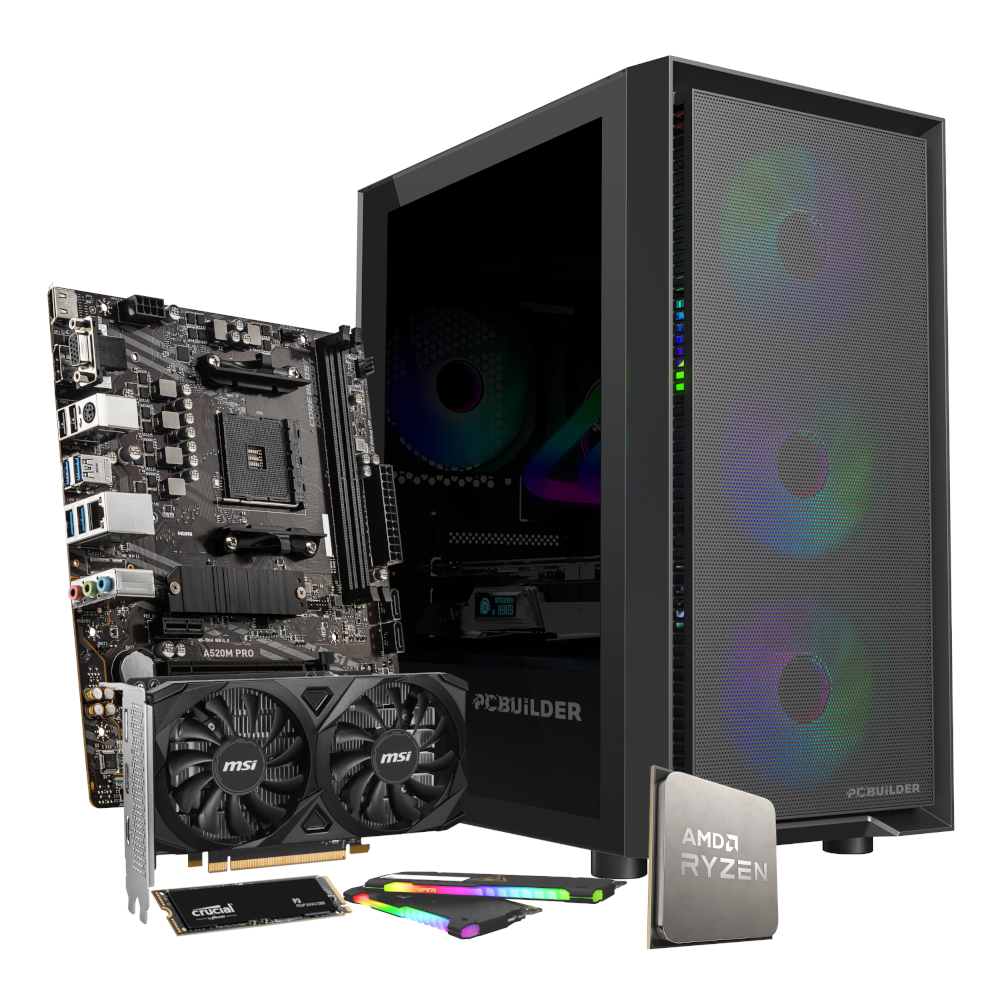 PCB_SCOUT_05_wr_13d PCBuilder Ryzen 5 5500 SCOUT Windows 11 Gaming PC