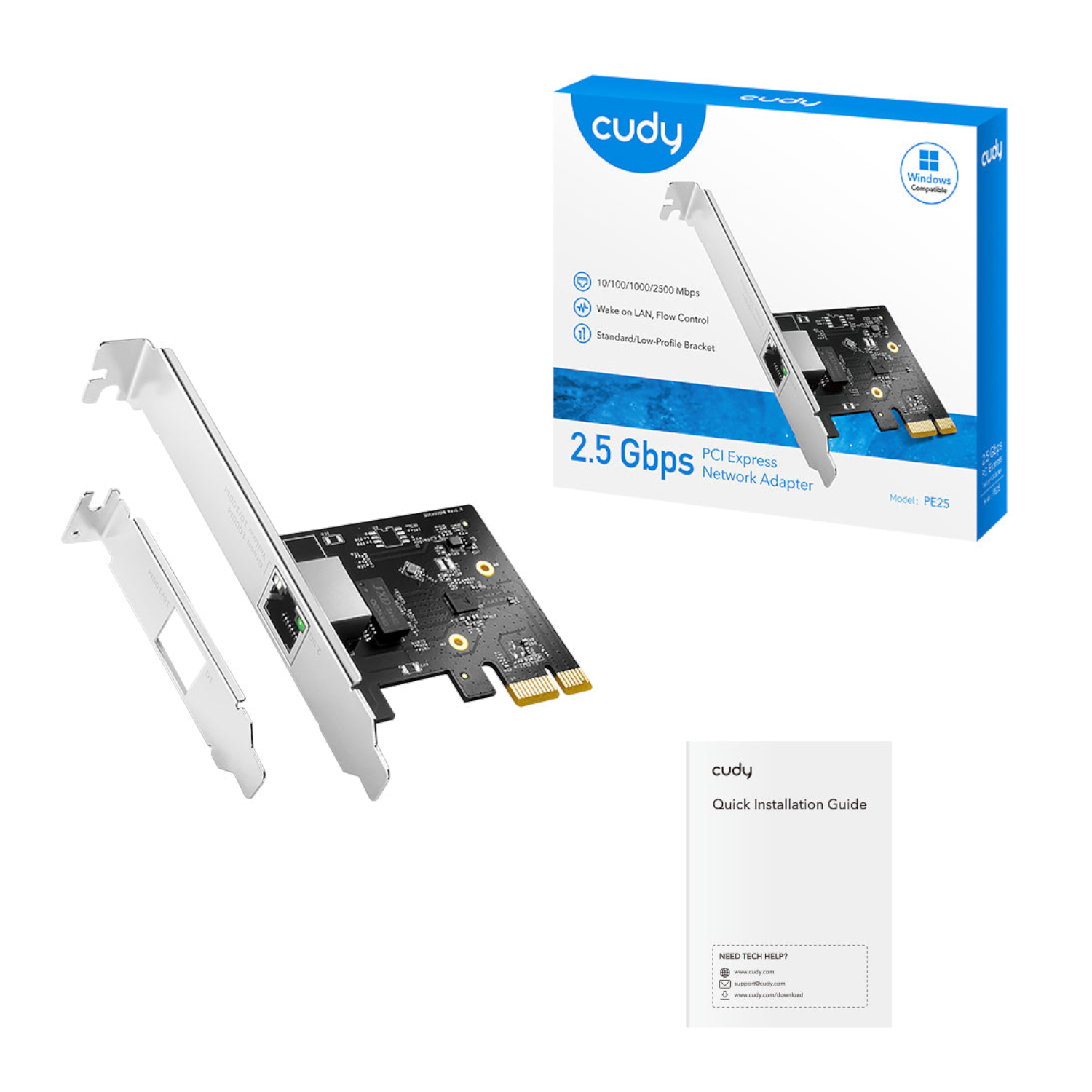 PE25_Cudy-2.5Gbps-PCI-E-Ethernet-Adapter_wr_04a Cudy 2.5Gbps PCI-E Ethernet Adapter