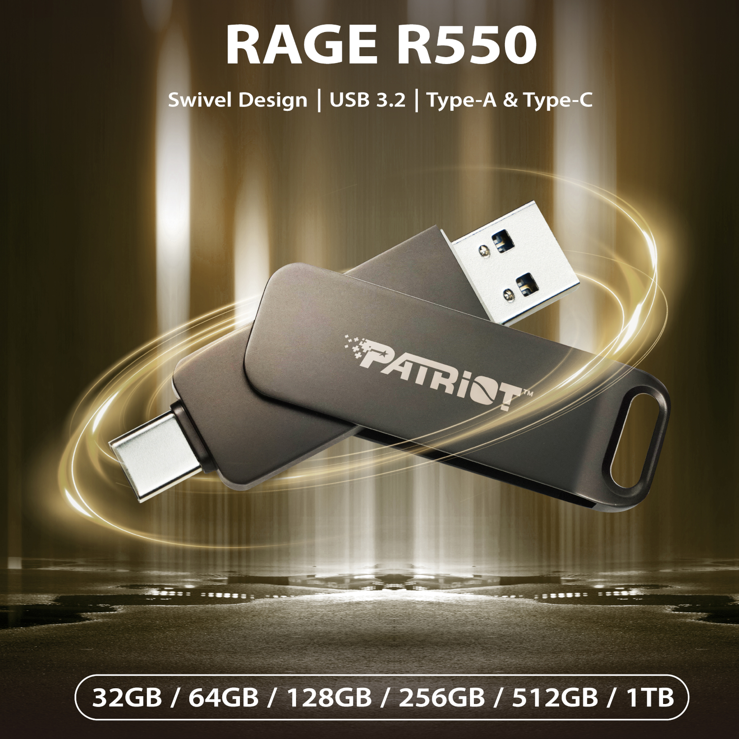 PE64GR550DSAD_Patriot-Rage-R550-64GB-USB3.2-Swing-Type-A-to-C-Flash-Drive_wr_05 Patriot Rage R550 64GB USB3.2 Swing Type A to Type-C Flash Drive
