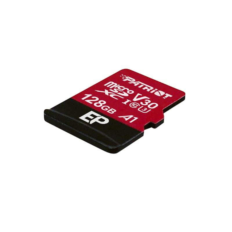 PEF128GEP31MCX_wr_02 Patriot EP V30 A1 128GB Micro SDXC Card + Adapter