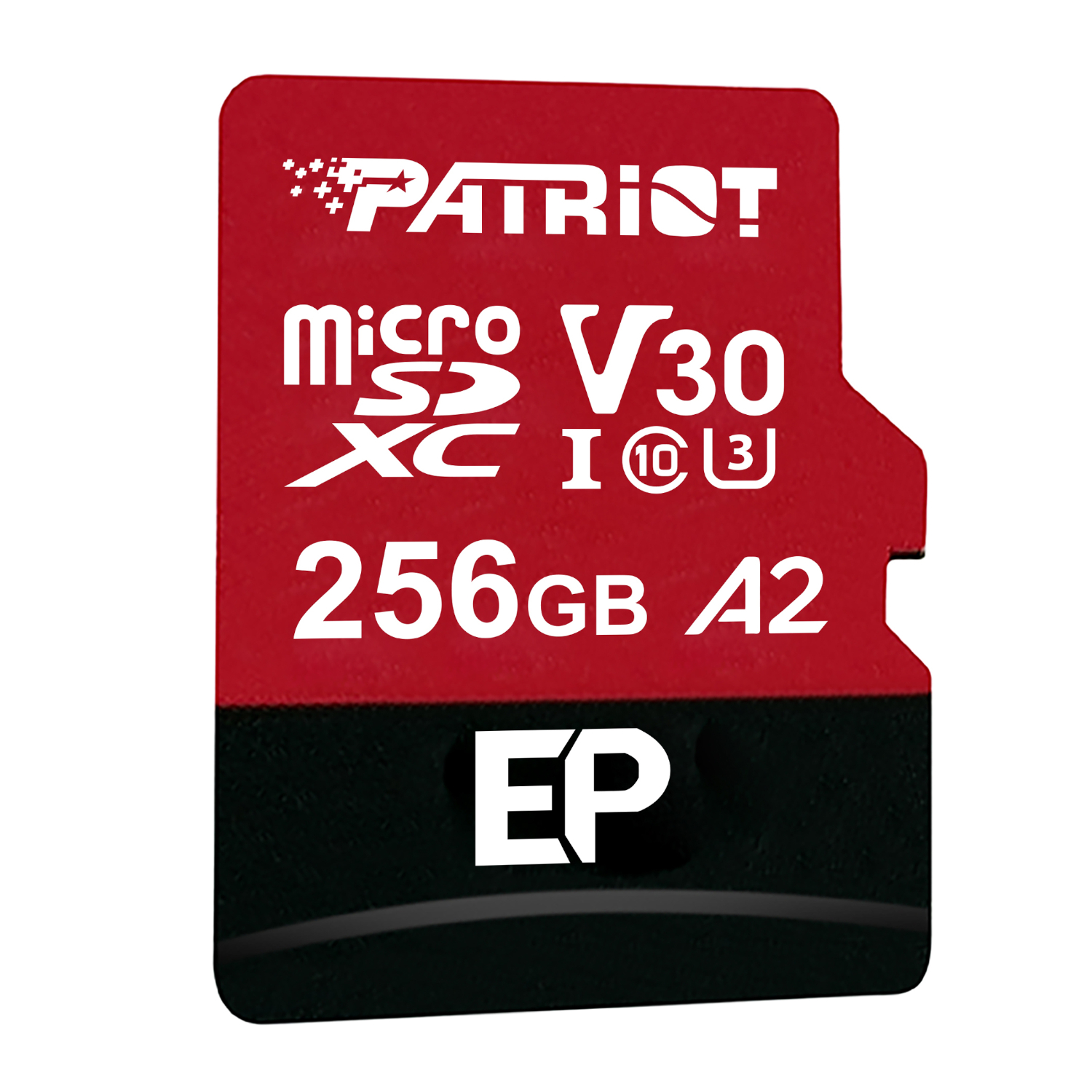 PEF256GEP32MCX_Patriot-EP-Series-256GB-MICRO-SDXC-V30-A2_wr_02 Patriot EP Series 256GB MICRO SDXC V30 A2 (w/o Adaptor)