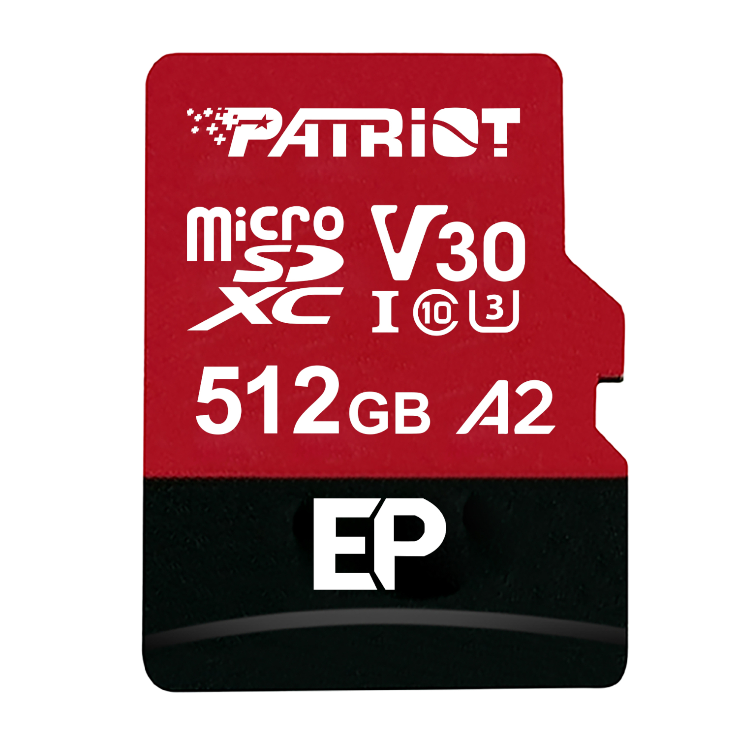 PEF512GEP32MCX_Patriot-EP-V30-A2-512GB-Micro-SDHC-Without-Adapter_wr_01 Patriot EP V30 A2 512GB Micro SDXC Memory Card (Without Adapter)