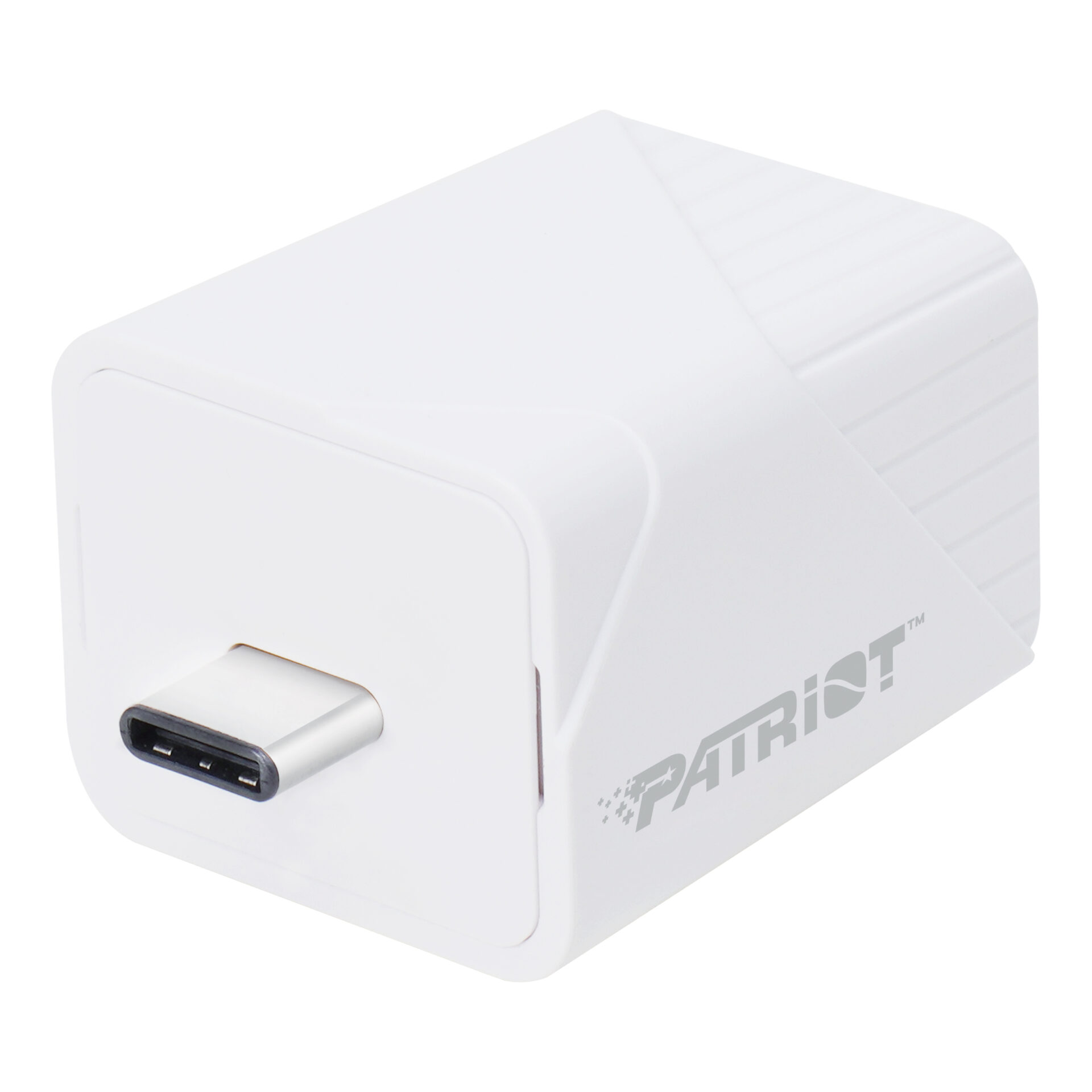 PI256GCUW30C_Patriot-iLuxe-Cube-256GB-Type-C-Smart-Backup-Solution-White_wr_01 Patriot iLuxe Cube 256GB Type-C Smart Backup Solution - White