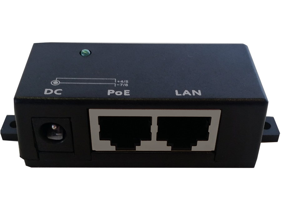 POE Single Port Fast Ethernet Passive PoE Injector