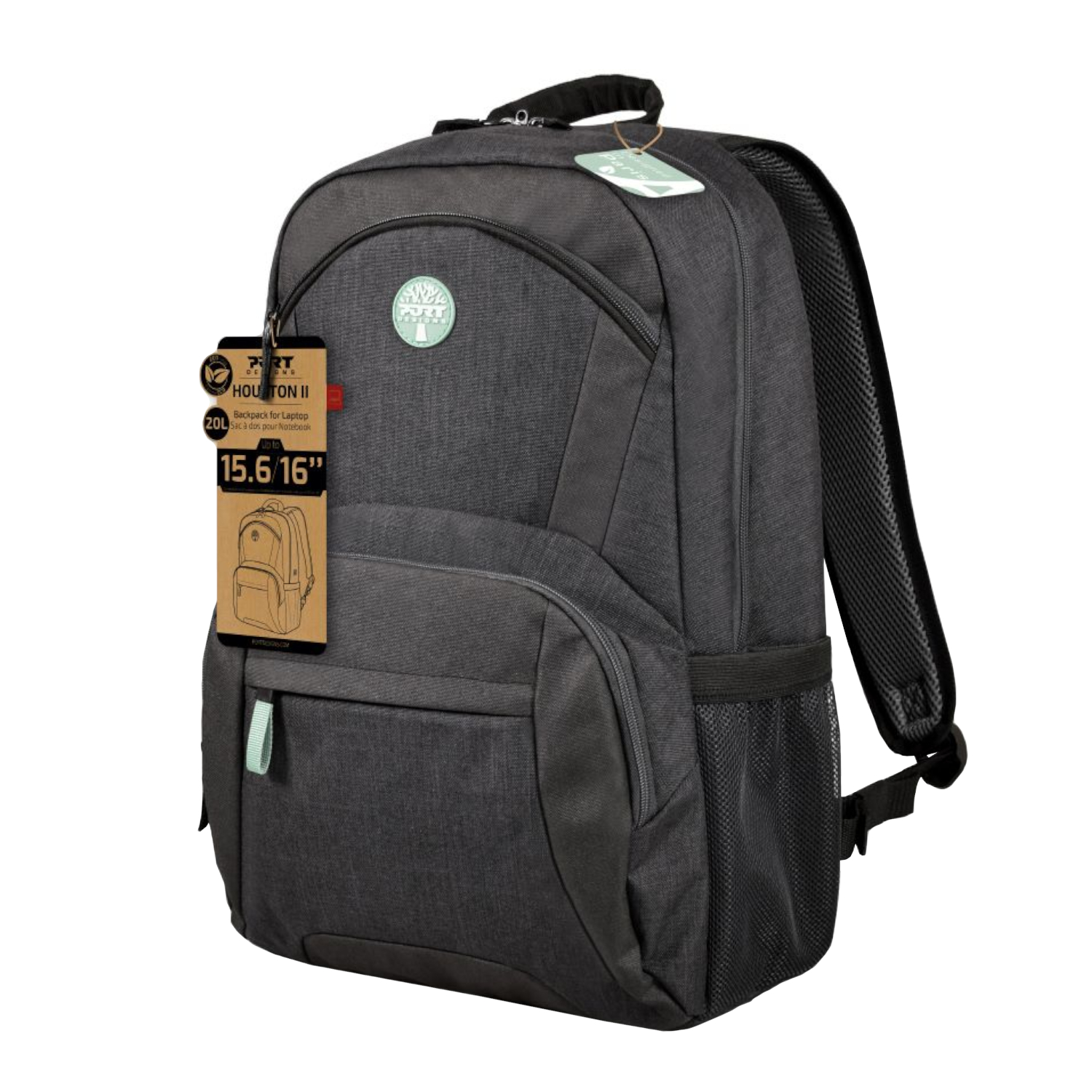 PORT_110265-E_wr_01a Port Designs Houston II ECO 15.6" Laptop Backpack