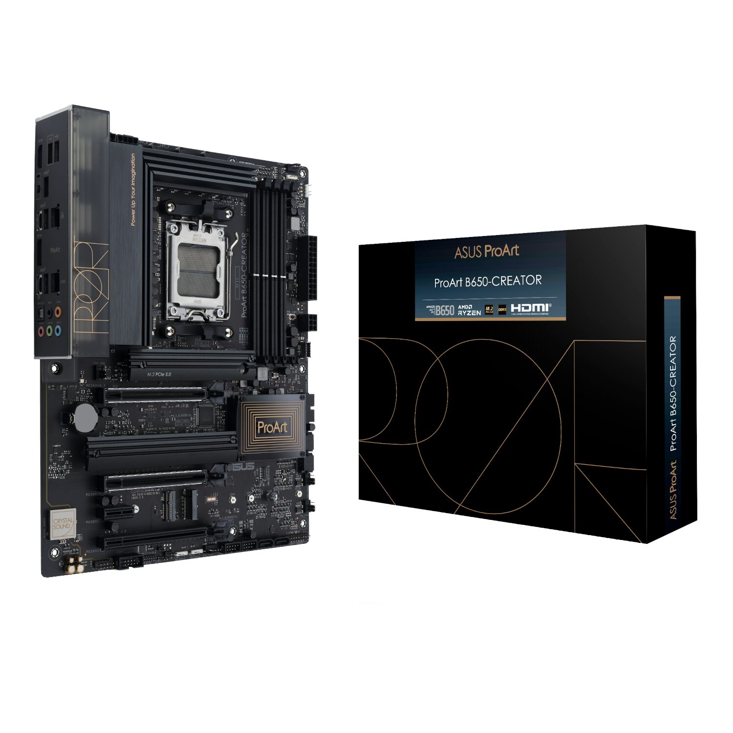 PROARTB650-CREATOR-WR-01 ASUS ProArt B650-Creator AMD AM5 ATX Motherboard