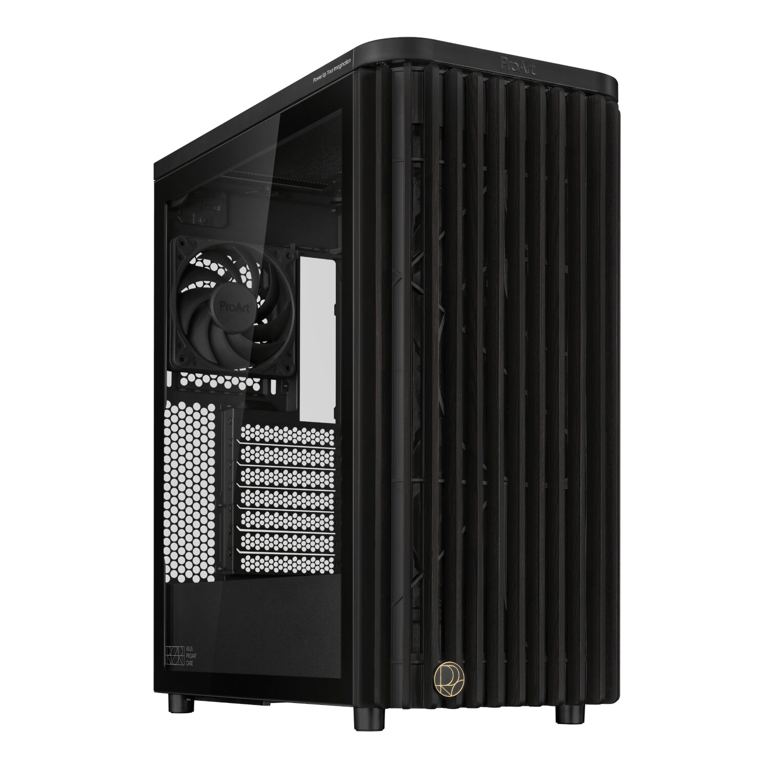 PROARTPA401WOODEDITION-WR-01 ASUS ProArt PA401 Wood Edition ATX Chassis - Black