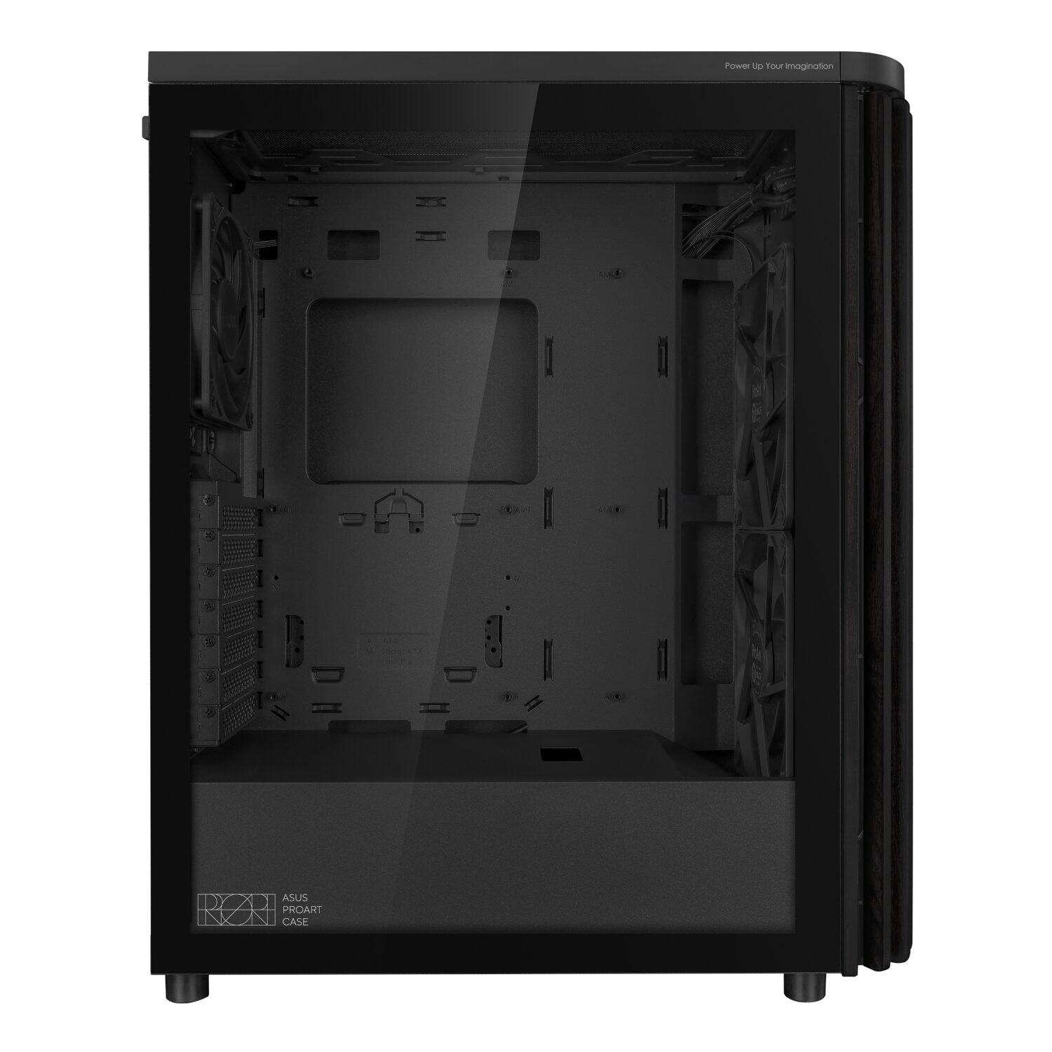 PROARTPA401WOODEDITION-WR-05 ASUS ProArt PA401 Wood Edition ATX Chassis - Black