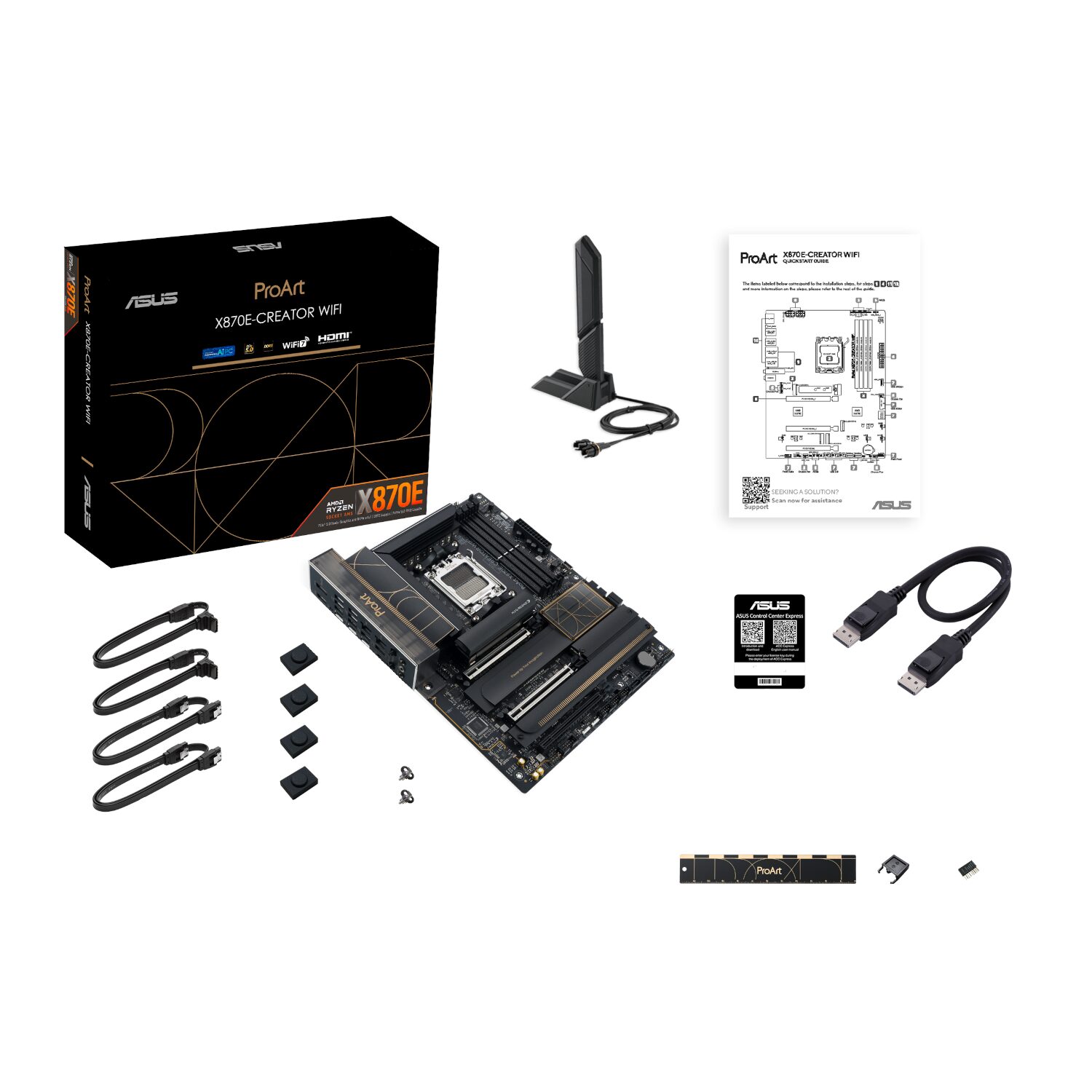 PROARTX870E-CREATORWIFI-WR-07 ASUS ProArt X870E-Creator WiFi AM5 ATX Motherboard