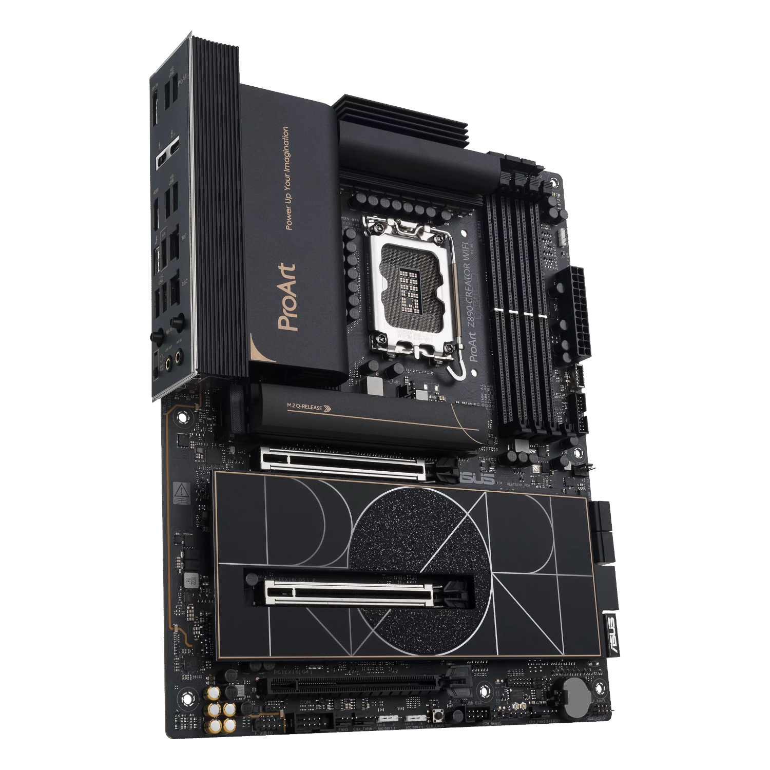 PROARTZ890CREATORWIFI_Asus-ProArt-Z890-Creator-WIFI-Intel-LGA1851-ATX-Motherboard-Black_wr_03a Asus ProArt Z890-Creator WiFi Intel LGA1851 ATX Motherboard