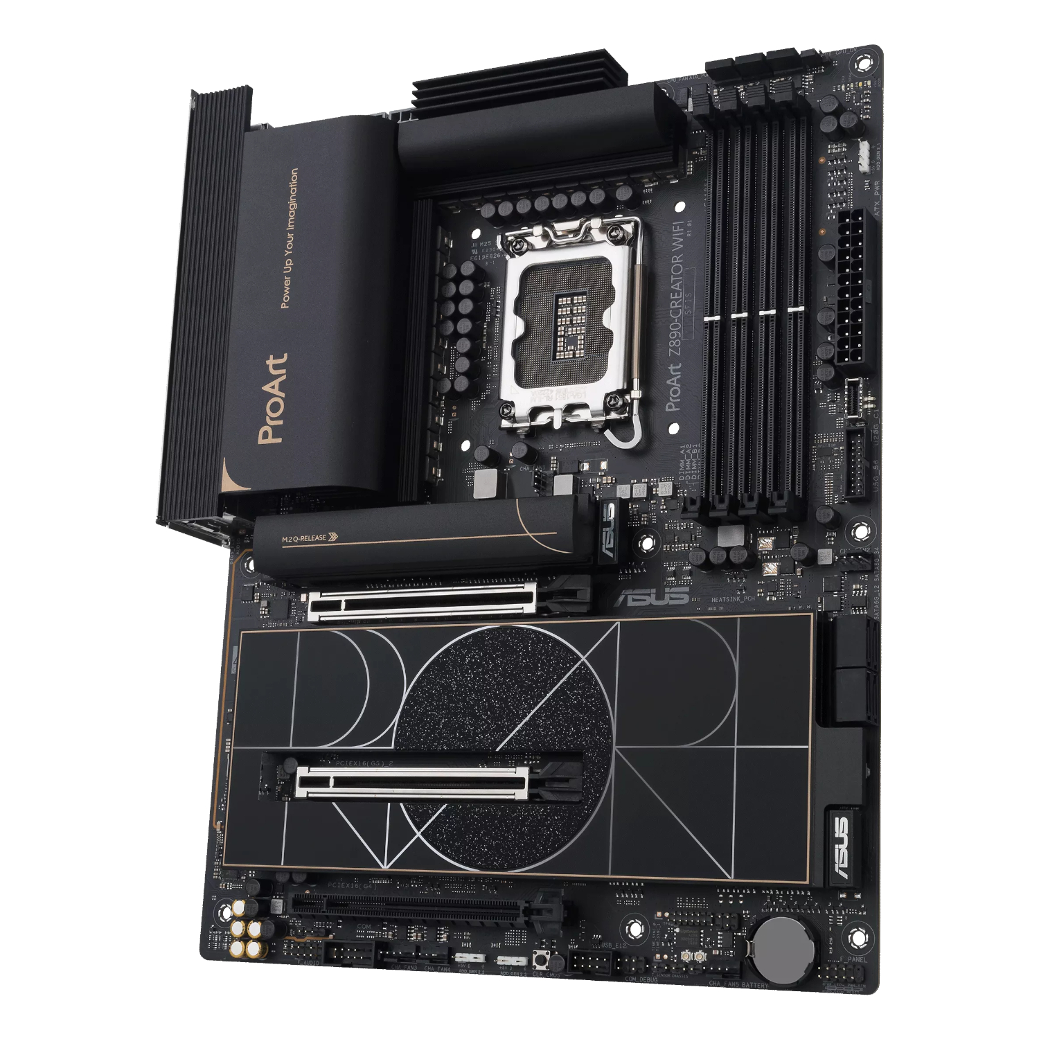PROARTZ890CREATORWIFI_Asus-ProArt-Z890-Creator-WIFI-Intel-LGA1851-ATX-Motherboard-Black_wr_04a Asus ProArt Z890-Creator WiFi Intel LGA1851 ATX Motherboard