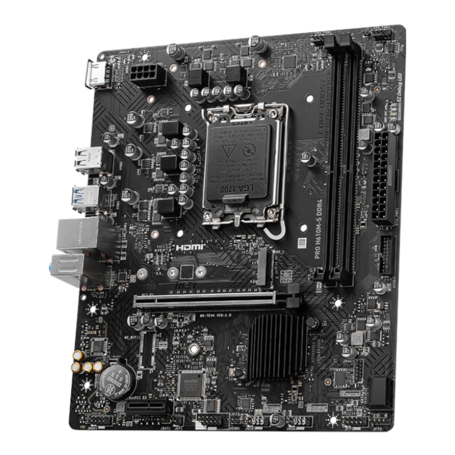 PROH610M-SDDR4_MSI-H610M-S-PRO-LGA1700-M-ATX-2X-DDR4_wr_03 MSI H610M-S PRO LGA1700 M-ATX DDR4 Motherboard