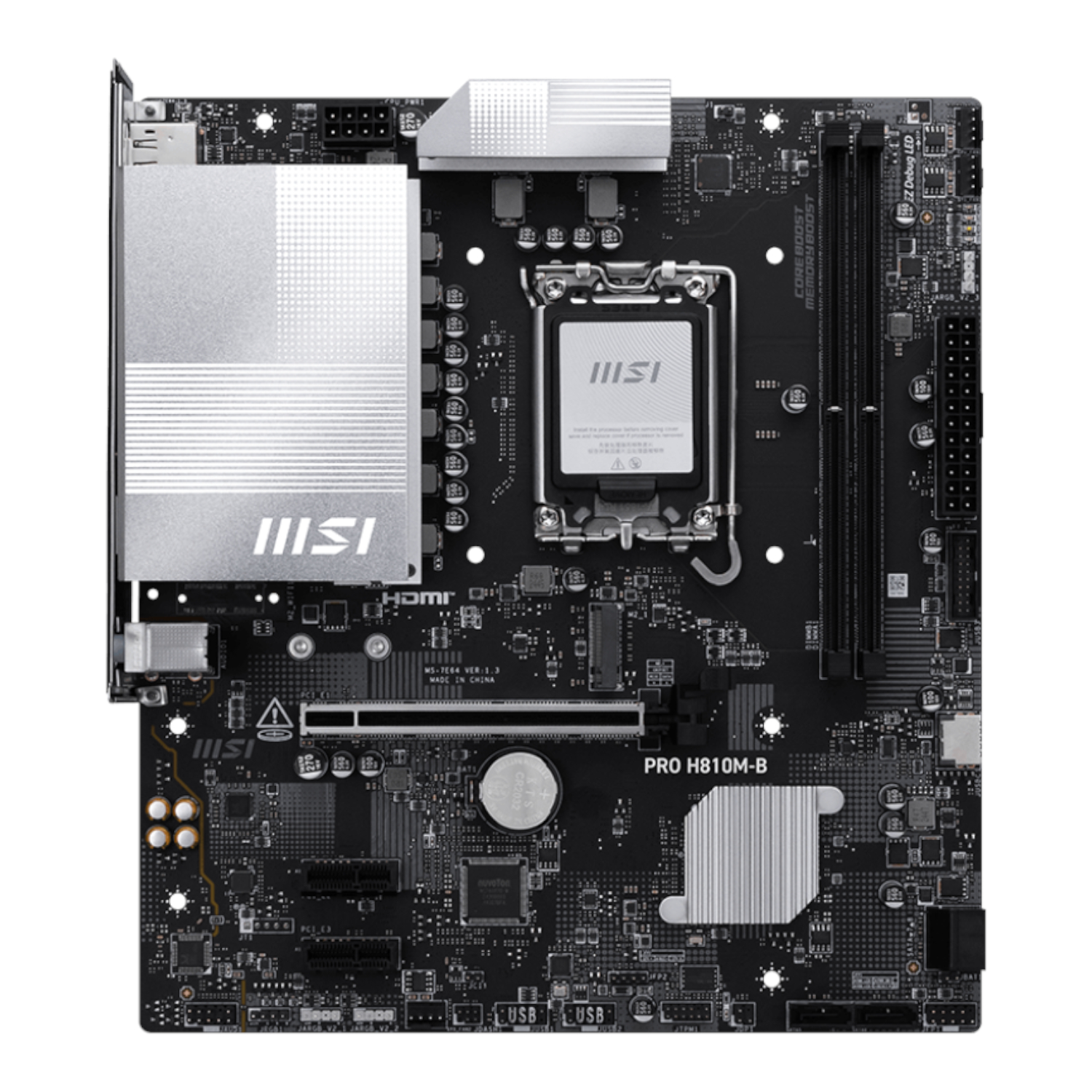 PROH810M-B_MSI-H810M-B-PRO-LGA1851-M-ATX-2X-DDR5_wr_02 MSI H810M-B PRO LGA1851 M-ATX DDR5 Motherboard