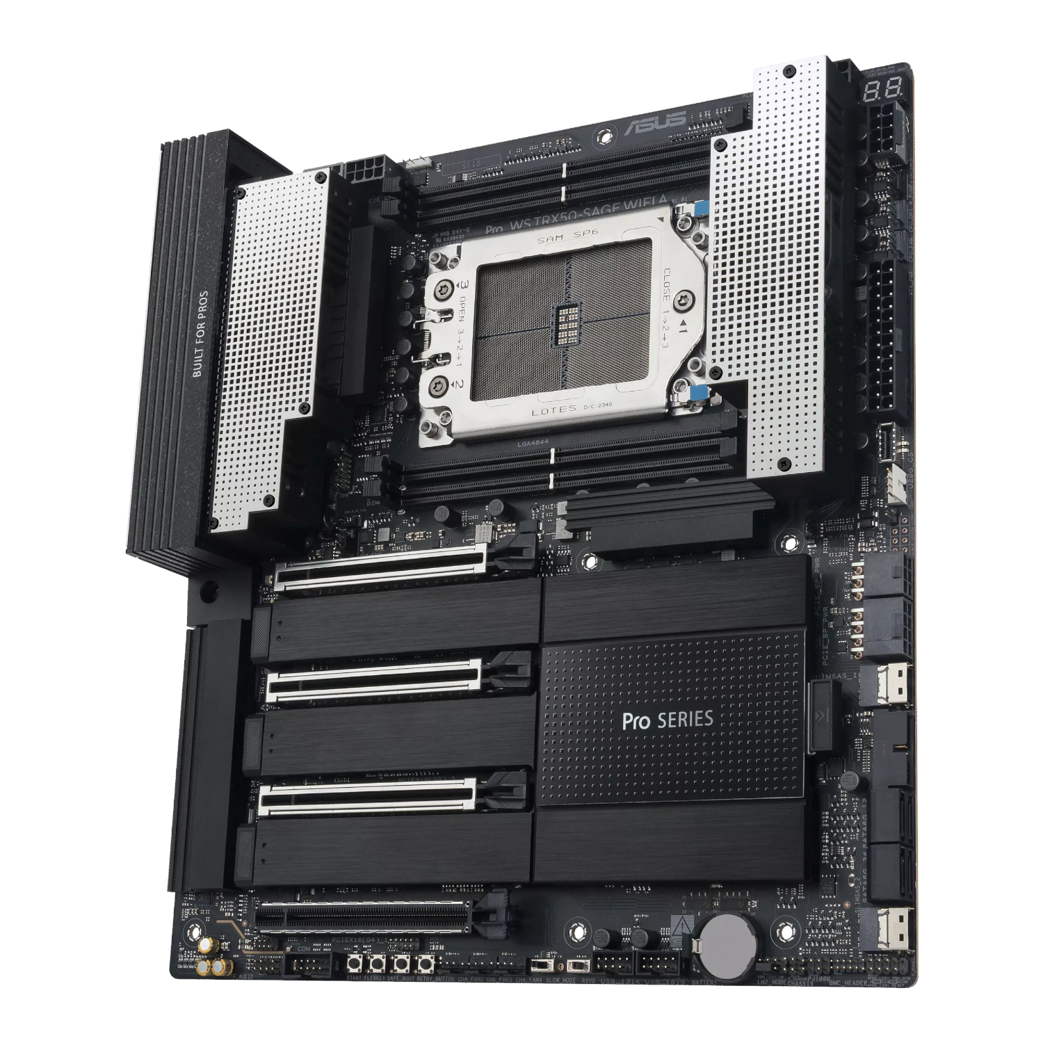 PROWSTRX50-SAGEWIFIA_Asus-Pro-WS-TRX50-SAGE-WIFI-A-sTR5-CEB-Motherboard_wr_04a Asus Pro WS TRX50-SAGE WIFI A sTR5 CEB Motherboard