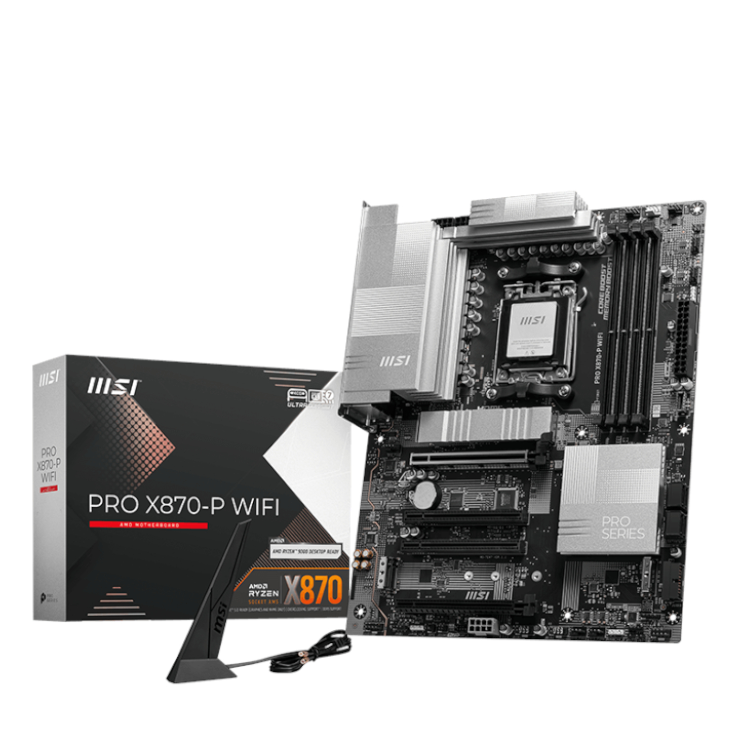 PROX870-PWIFI_MSI-X870-PRO-AM5-ATX-4X-DDR5_wr_01 MSI PRO X870-P WIFI AM5 ATX DDR5 Motherboard