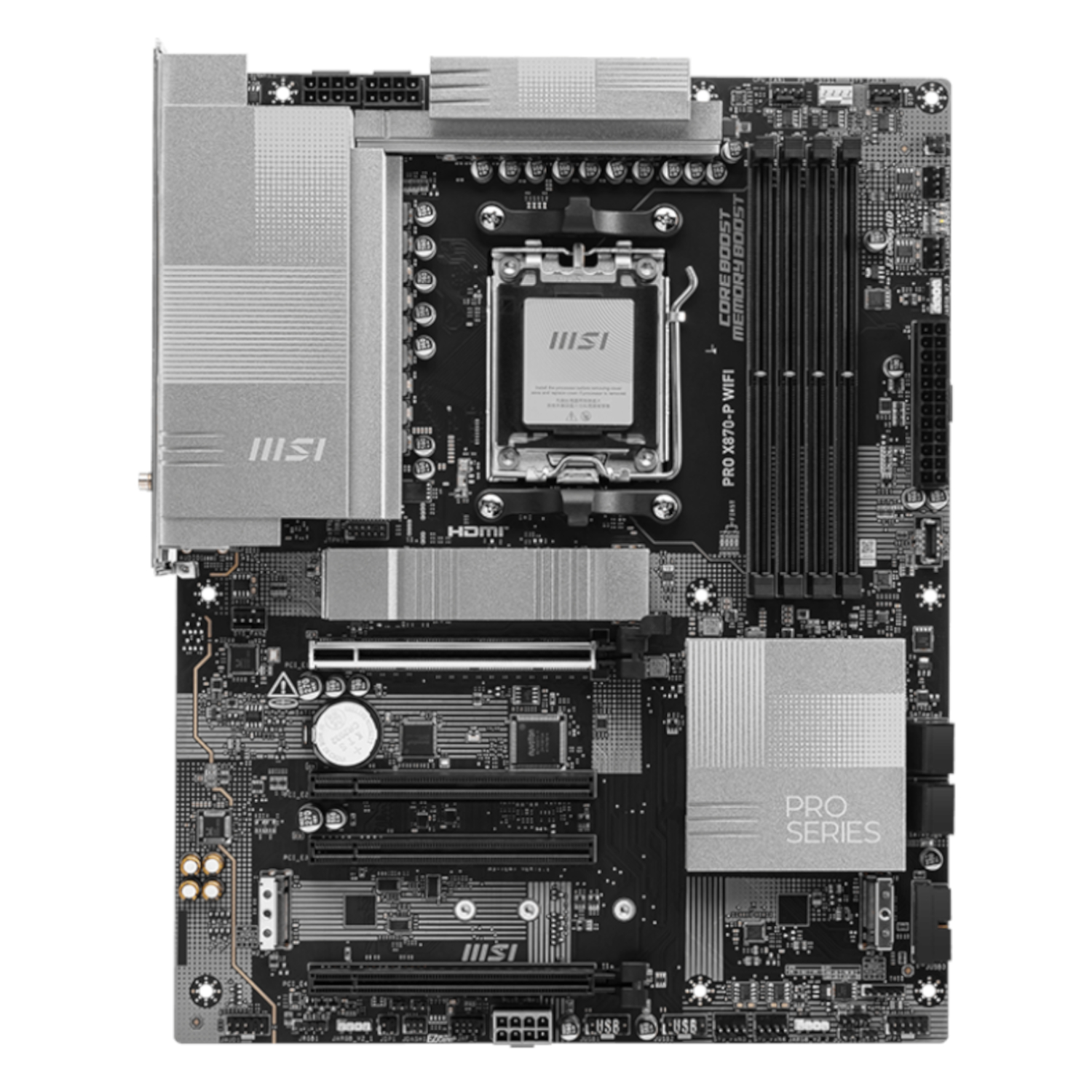 PROX870-PWIFI_MSI-X870-PRO-AM5-ATX-4X-DDR5_wr_02 MSI PRO X870-P WIFI AM5 ATX DDR5 Motherboard