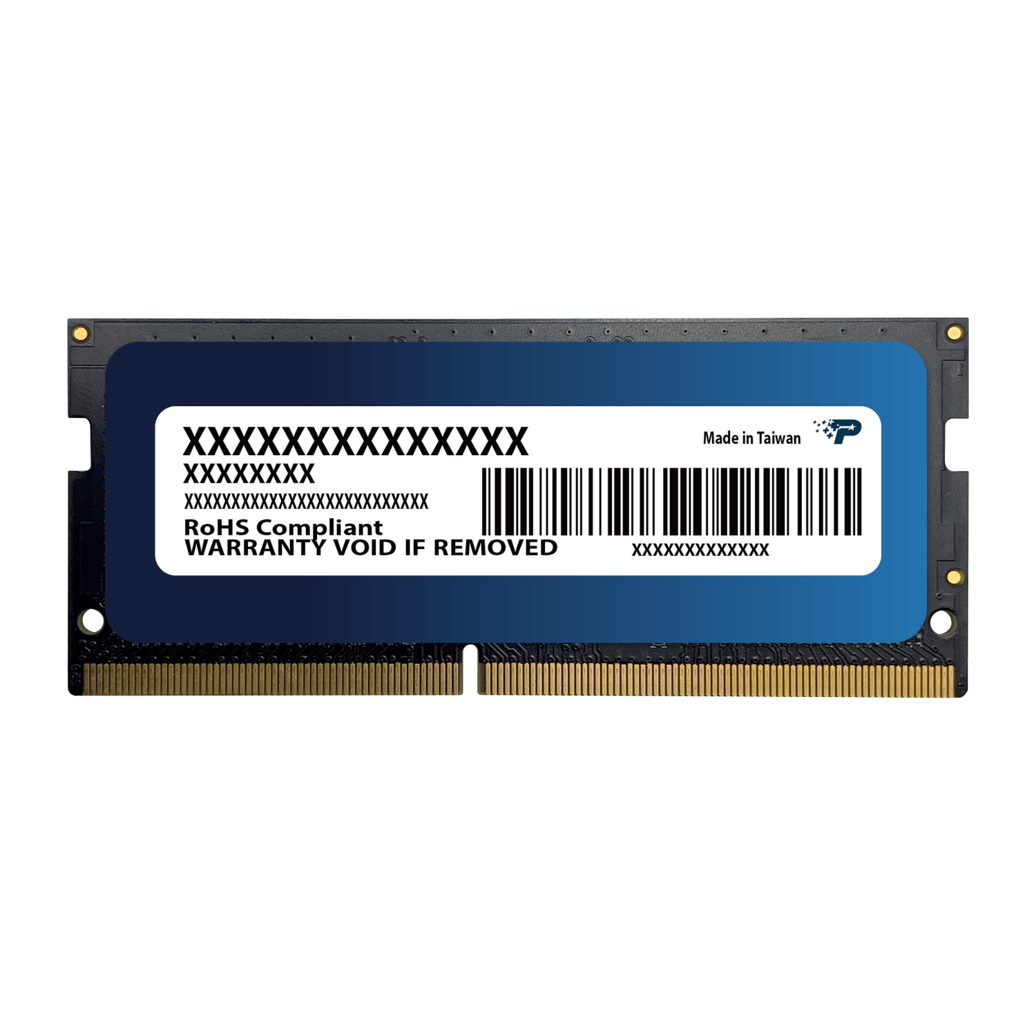 PSC512G56041HS_Patriot-Core-Series-12GB-5600MHz-DDR5-SODIMM-Notebook-Memory_wr_04a Patriot Core Series 12GB 5600MHz DDR5 SODIMM Notebook Memory