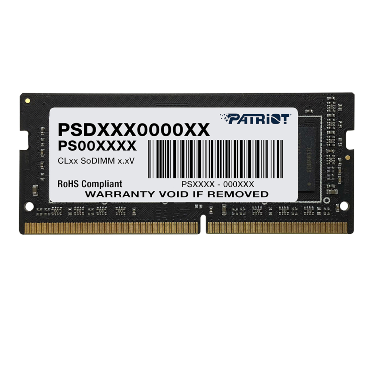 PSD48G32002S_Patriot-Signature-Line-8GB-3200MHz-DDR4-Dual-Rank-SODIMM-Notebook-Memory_wr_01 Patriot Signature Line 8GB 3200MHz DDR4 Dual Rank SODIMM Notebook Memory