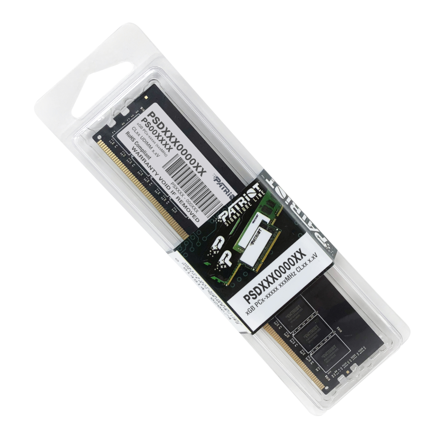 PSD48G320081_Patriot-Signature-Line-DDR4-8GB-3200MHz-Single-Rank-UDIMM-Black_wr_05 Patriot Signature Line 8GB DDR4 3200MHz Desktop Memory