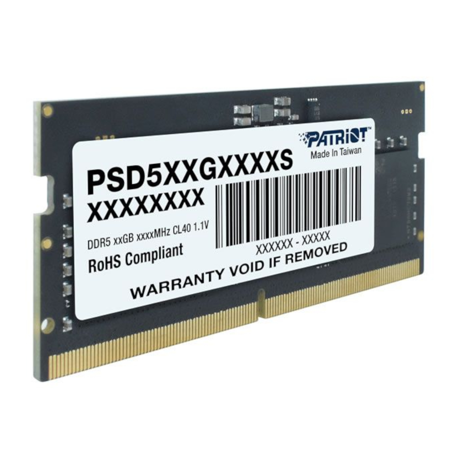 PSD58G480041S_Patriot-Signature-Line-8GB-4800MHz-DDR5-SODIMM-Notebook-Memory_wr_04a Patriot Signature Line DDR5 8GB 4800MHz Single Rank SODIMM Notebook Memory