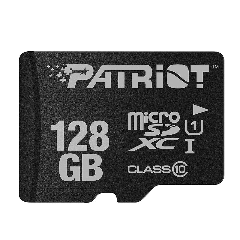 PSF128GMDC10_wr_01 Patriot LX CL10 128GB Micro SDHC (Without Adapter)