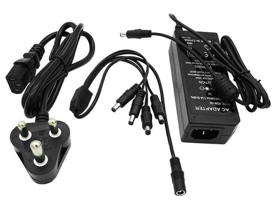 PSU-12V60W 12VDC 60W IEC Power Supply with SA Cable