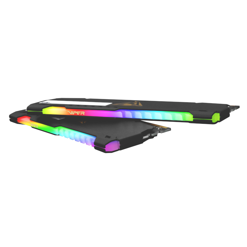 PVSR416G360C8K_wr_-12 Patriot Vipersteel 16GB KIT (2x8GB) 3600MHz DDR4 Desktop Gaming Memory RGB