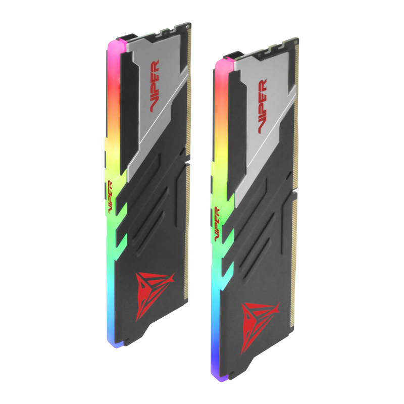 PVVR532G600C36K_wr_02a Patriot Viper Venom RGB 32GB DDR5 6000MHz UDIMM Gaming Memory Kit
