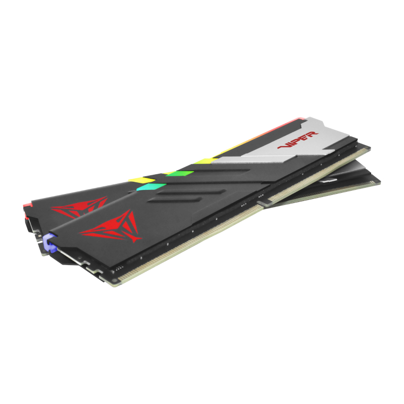 PVVR532G600C36K_wr_03a Patriot Viper Venom RGB 32GB DDR5 6000MHz UDIMM Gaming Memory Kit