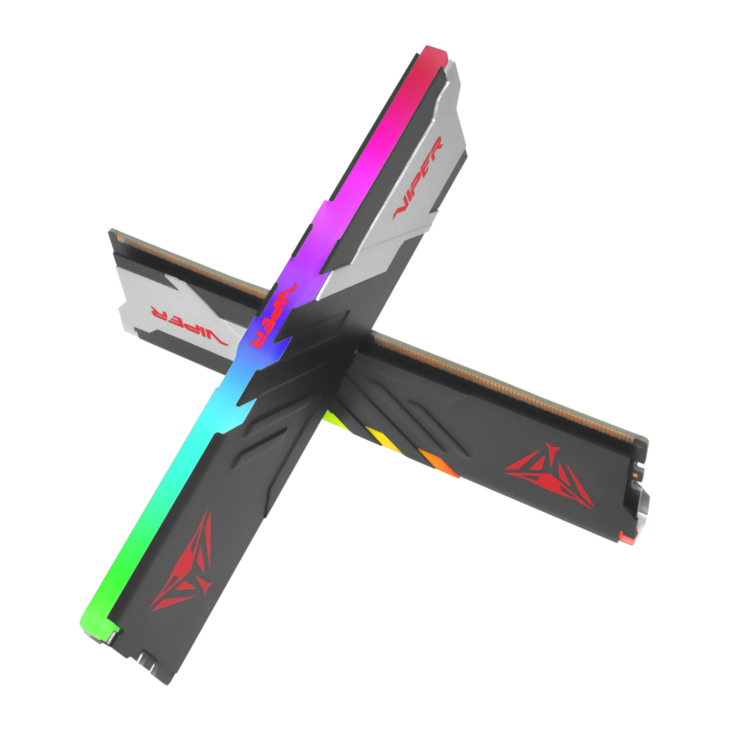 PVVR532G600C36K_wr_04a Patriot Viper Venom RGB 32GB DDR5 6000MHz UDIMM Gaming Memory Kit