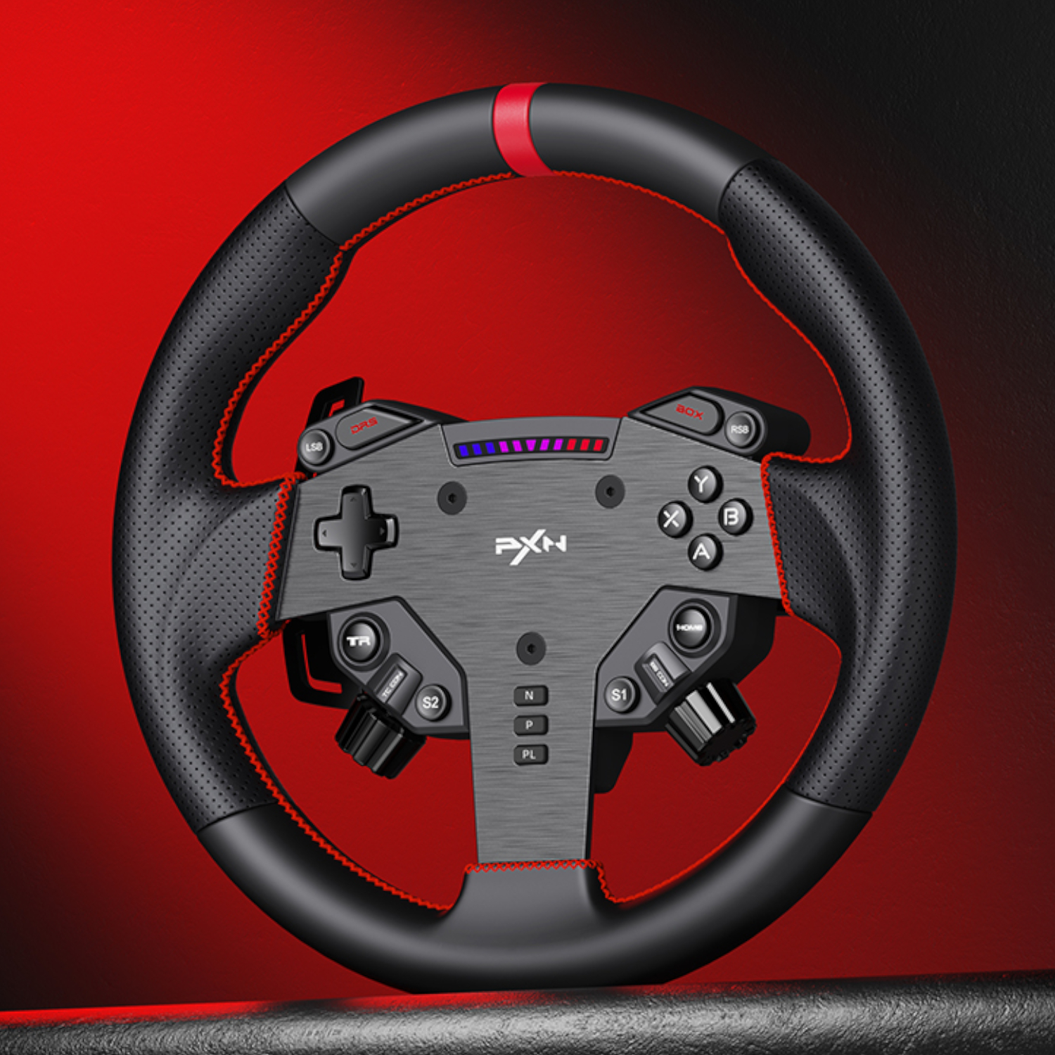 PXN-VD4BUNDLEABT_PXN-VD4-Direct-Drive-Sim-Racing-Wheel-–-PD-HM-Dual-Pedal-–-Z8-Clamp-Bundle-Black_wr_03a PXN VD4 Direct Drive Sim Racing Wheel – PD-HM Dual Pedal – Z8 Clamp Bundle