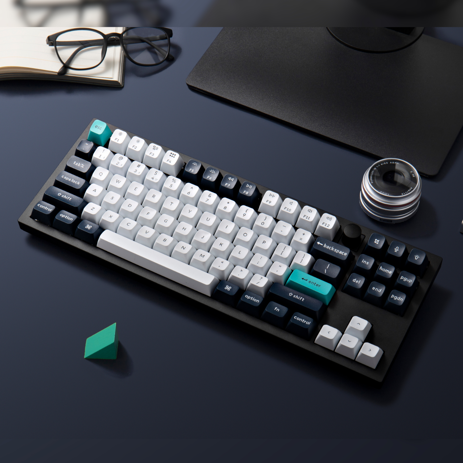 Q3M-M1_Keychron-Q3-Max-80-Full-Assembled-Knob-Hot-Swappable-Gateron-RGB-Wireless-Keyboard-Jupiter-Red-Switches-Black_wr_03 Keychron Q3 Max 80% Full Assembled Knob Red Switch Hot-Swap Gateron Jupiter RGB Wireless Keyboard - Black