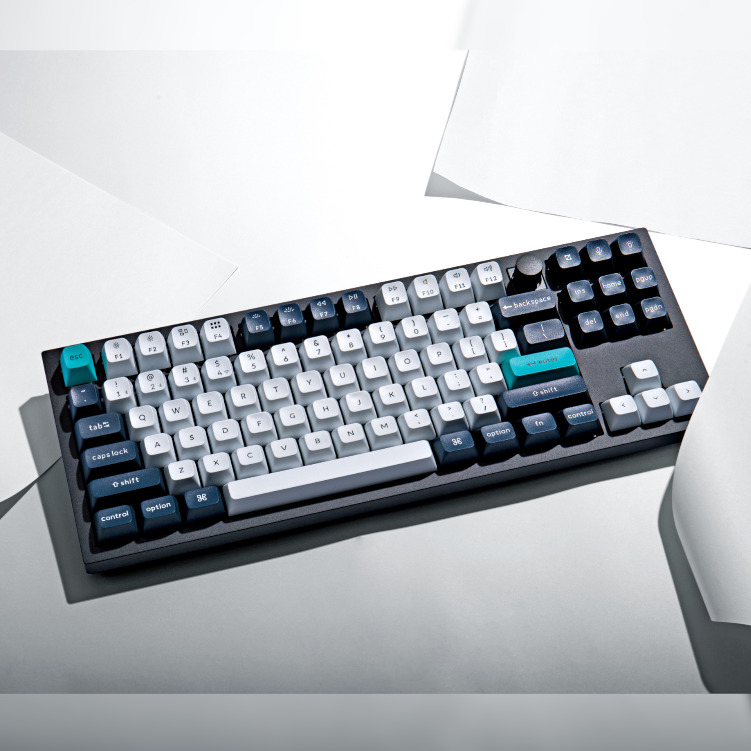 Q3M-M1_Keychron-Q3-Max-80-Full-Assembled-Knob-Hot-Swappable-Gateron-RGB-Wireless-Keyboard-Jupiter-Red-Switches-Black_wr_04 Keychron Q3 Max 80% Full Assembled Knob Red Switch Hot-Swap Gateron Jupiter RGB Wireless Keyboard - Black