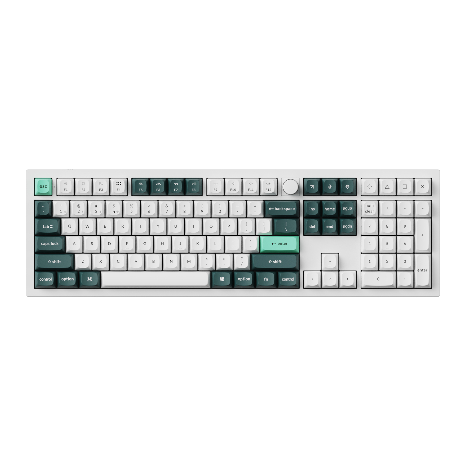 Q6H-P1_Keychron-Q6-HE-QMK-Full-size-Wireless-Custom-Mechanical-Keyboard-Nebula-Switch-–-Shell-White_wr_02a Keychron Q6 HE QMK Full-size Wireless Custom Mechanical Keyboard (Nebula Switch) – Shell White