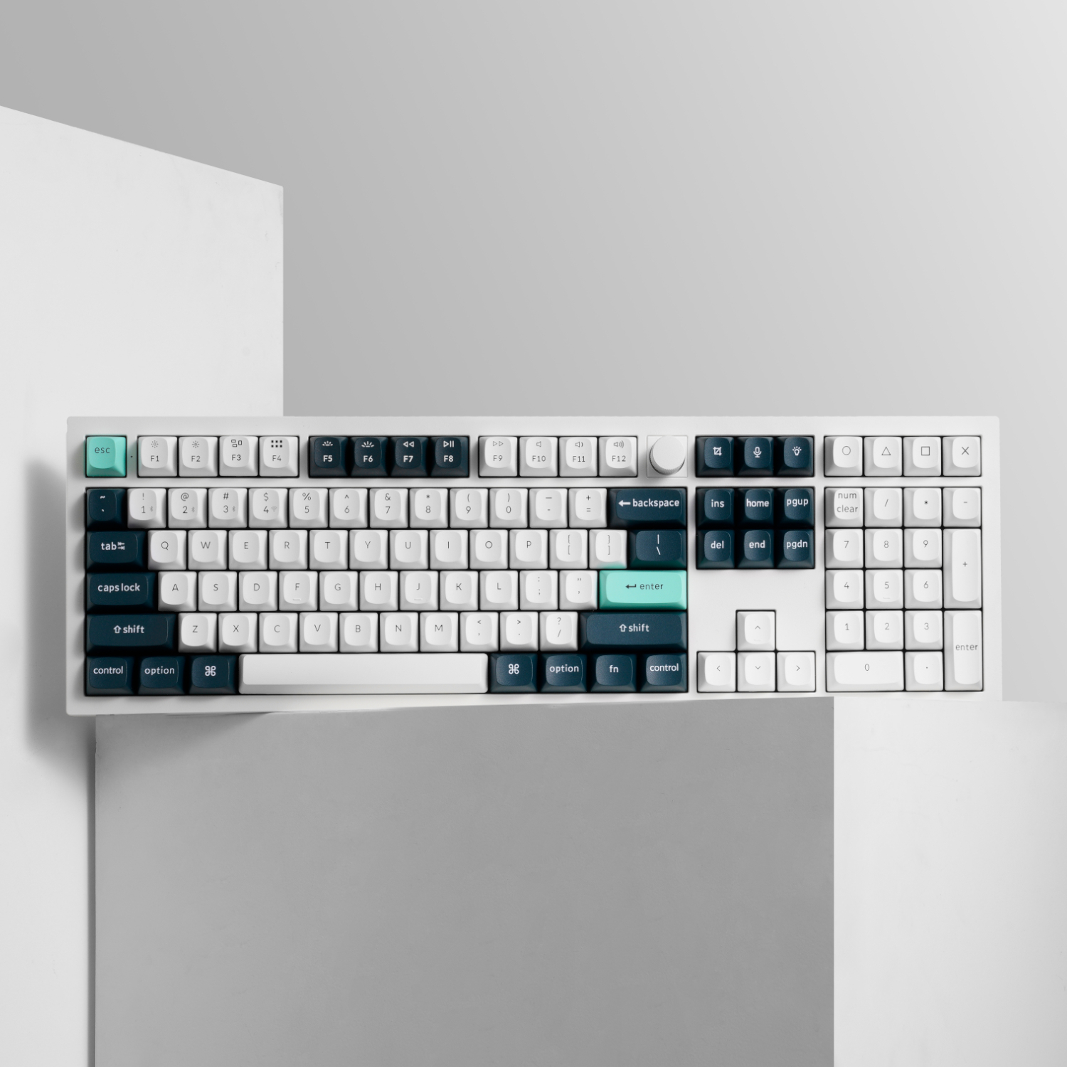 Q6H-P1_Keychron-Q6-HE-QMK-Full-size-Wireless-Custom-Mechanical-Keyboard-Nebula-Switch-–-Shell-White_wr_05a Keychron Q6 HE QMK Full-size Wireless Custom Mechanical Keyboard (Nebula Switch) – Shell White
