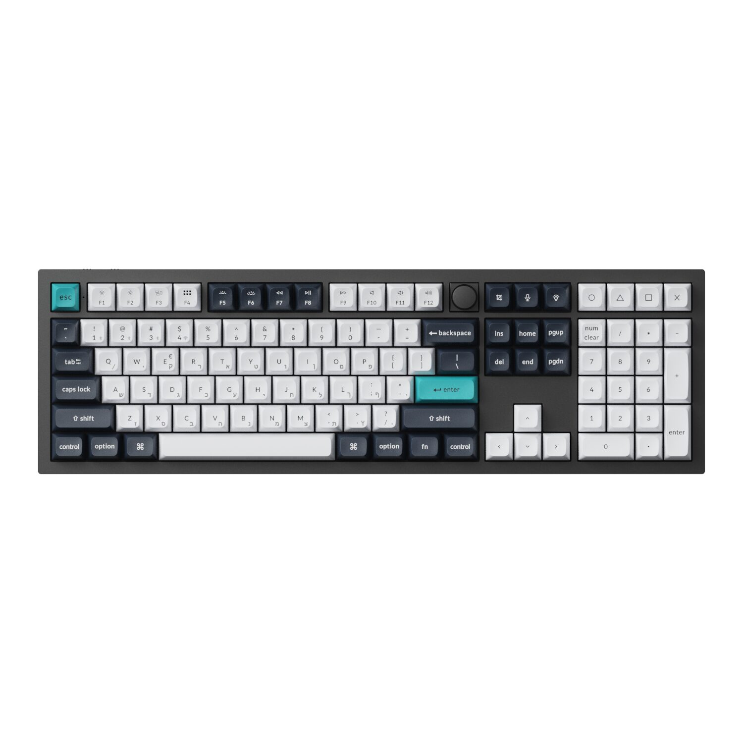 Q6M-M4-WR-2 Keychron Q6 Max QMK/VIA Wireless Mechanical Keyboard (Full-Size, Gateron Jupiter Banana)