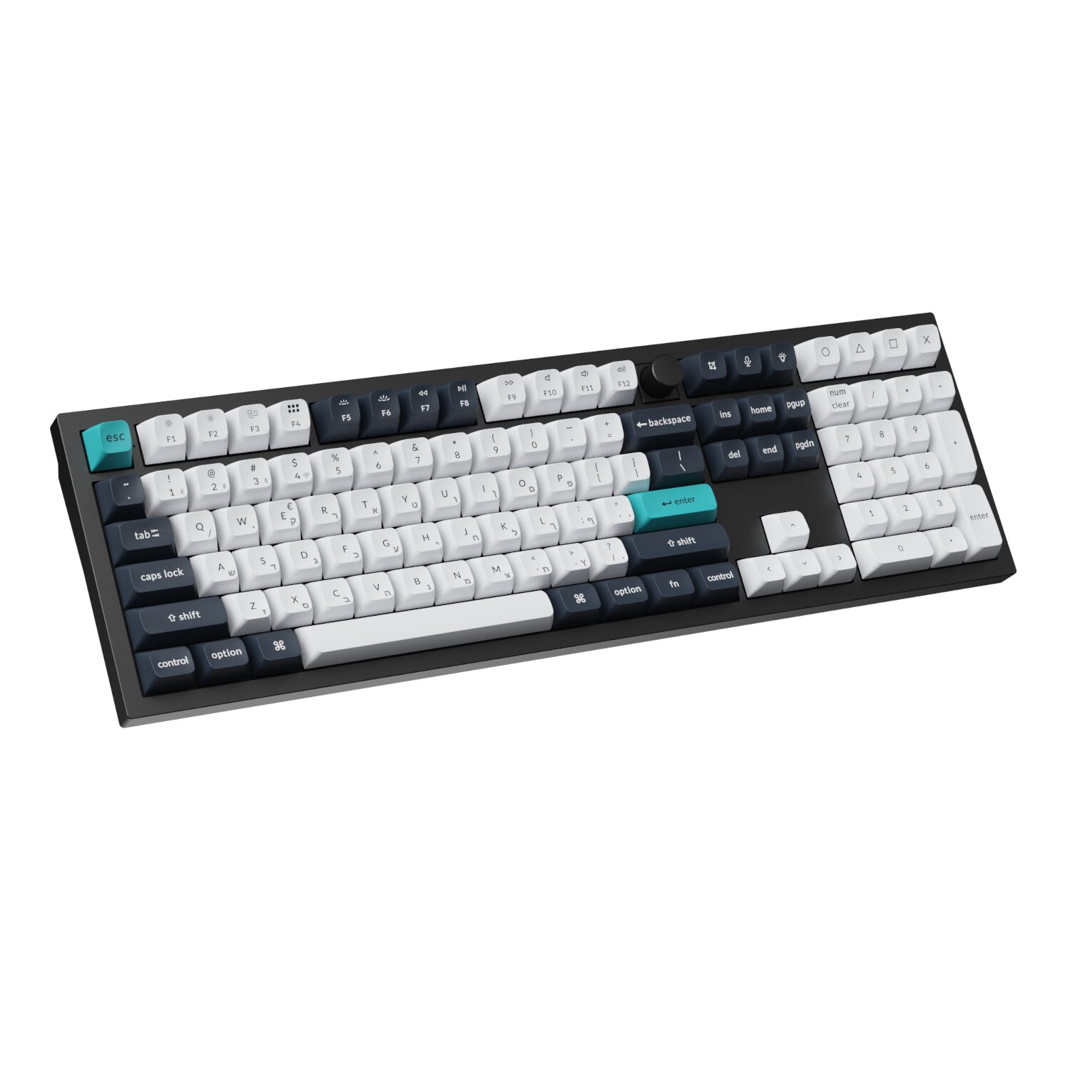 Q6M-M4-WR-5 Keychron Q6 Max QMK/VIA Wireless Mechanical Keyboard (Full-Size, Gateron Jupiter Banana)