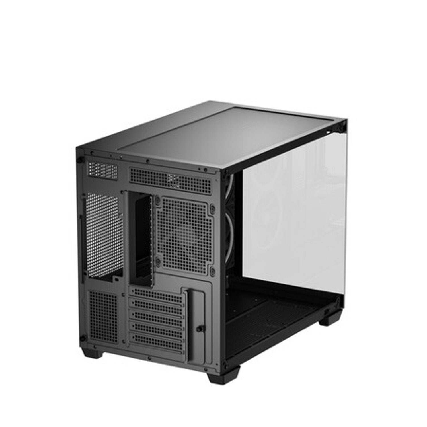 R-CG330-BKNGM3-G_DEEPCOOL_CHASSIS_CG330_5F_MATX_ARGB_BK_wr_08 Deepcool CG330 3F Panoramic Dual-Chamber Micro-ATX Gaming Chassis - Black