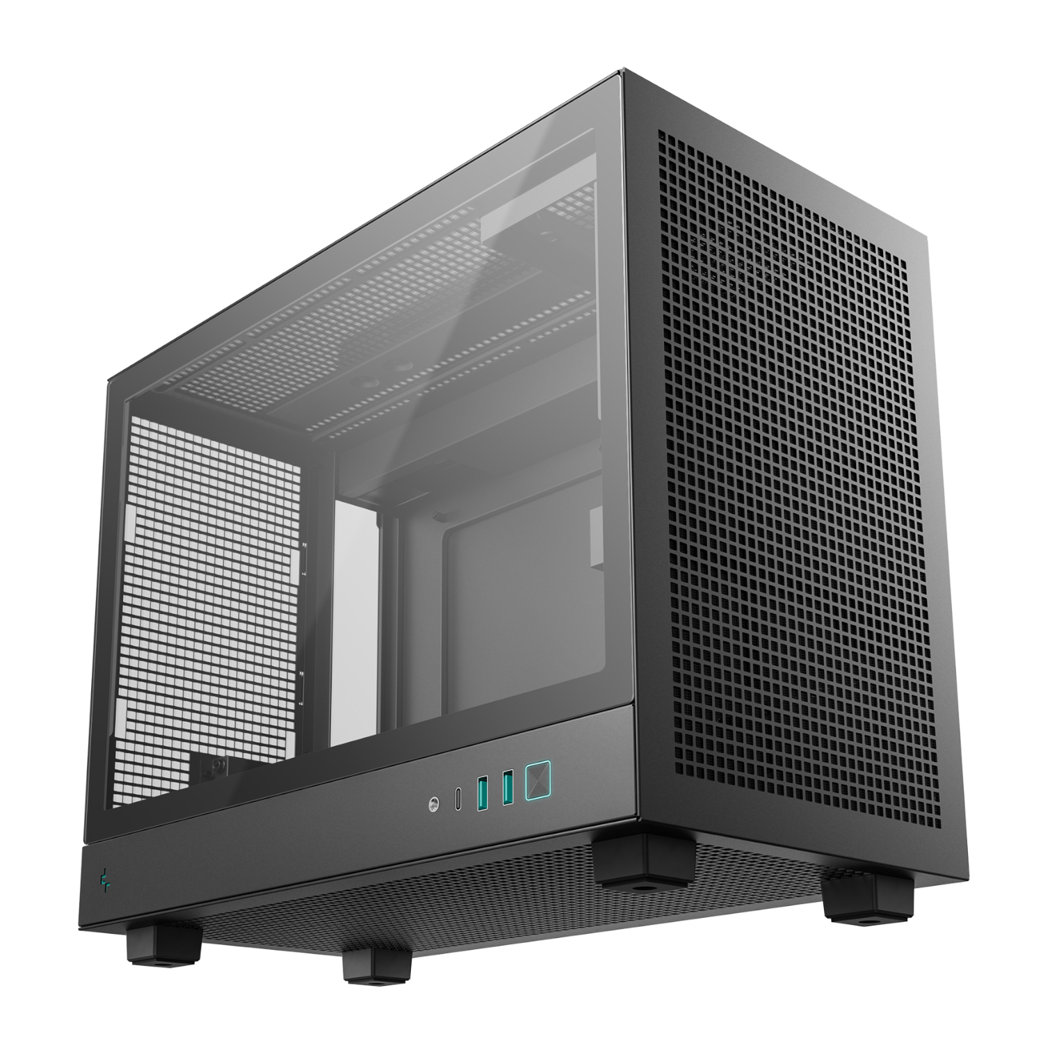 R-CH160-BKNGM0-G_DeepCool-CH160-PLUS-Micro-ATX-Chassis-Black_wr_02a DeepCool CH160 PLUS Micro-ATX Chassis - Black