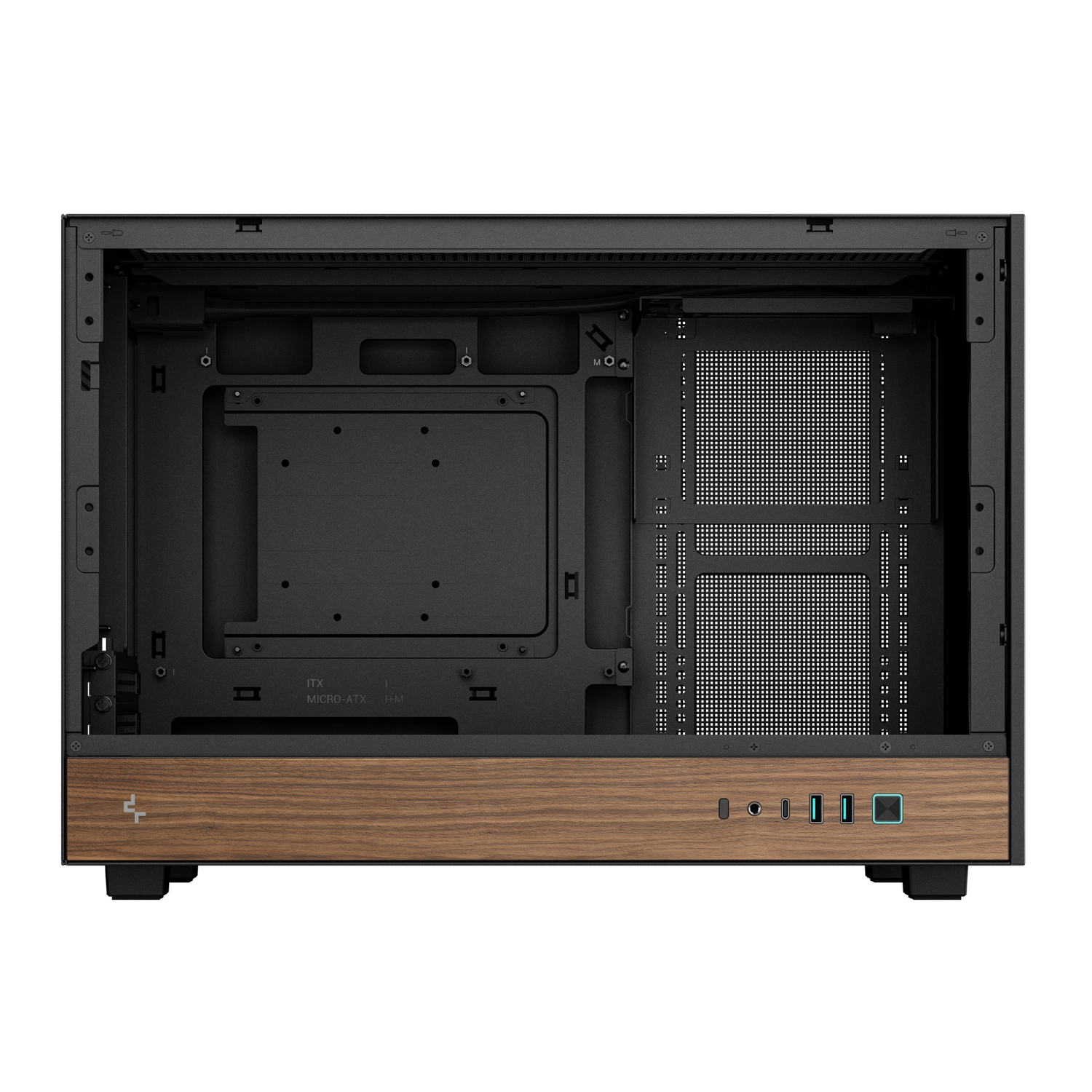 R-CH260-BKNWM0-G-1_DeepCool-CH260-Wood-mATX-Gaming-Chassis-Black_wr_06a DeepCool CH260 Wood mATX Gaming Chassis - Black