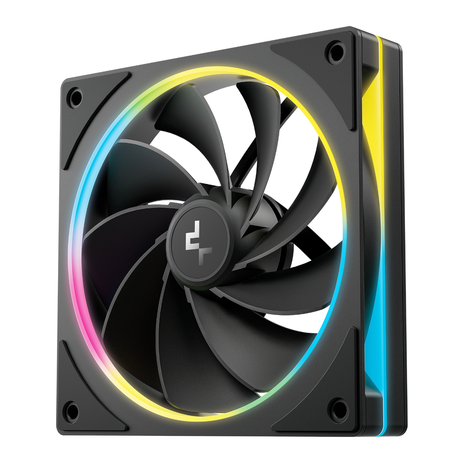 R-FL12RSE-BKAPN3-G_DeepCool-FL12R-SE-3-in-1-ARGB-Fan-Pack-Black_wr_04a DeepCool FL12R SE 3-in-1 ARGB 120mm PWM 3 Fan Pack - Black