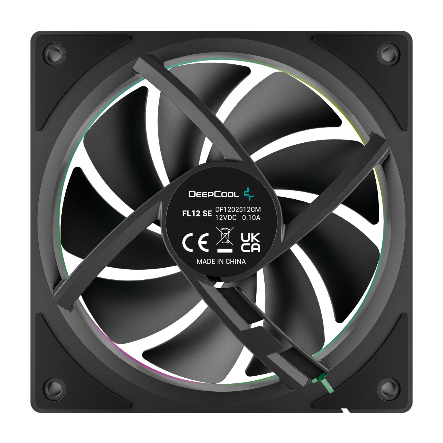 DeepCool FL12 SE 3-in-1 ARGB 120mm Fan Pack - Black
