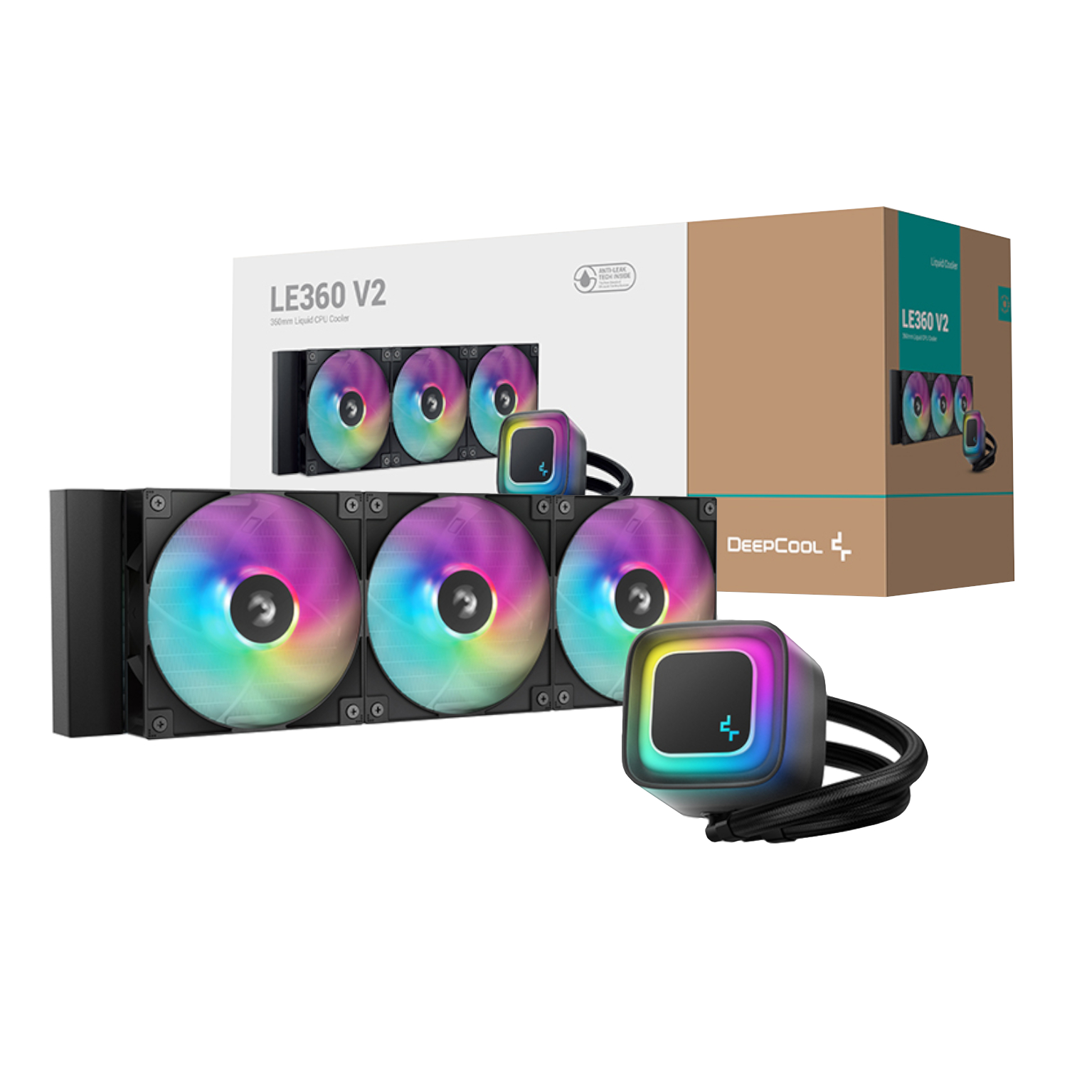 R-LE360-BKAMMC-G-2_DeepCool-LE360-V2-ARGB-360mm-AIO-Liquid-Cooler-Black_wr_01 DeepCool LE360 V2 ARGB 360mm AIO Liquid Cooler - Black