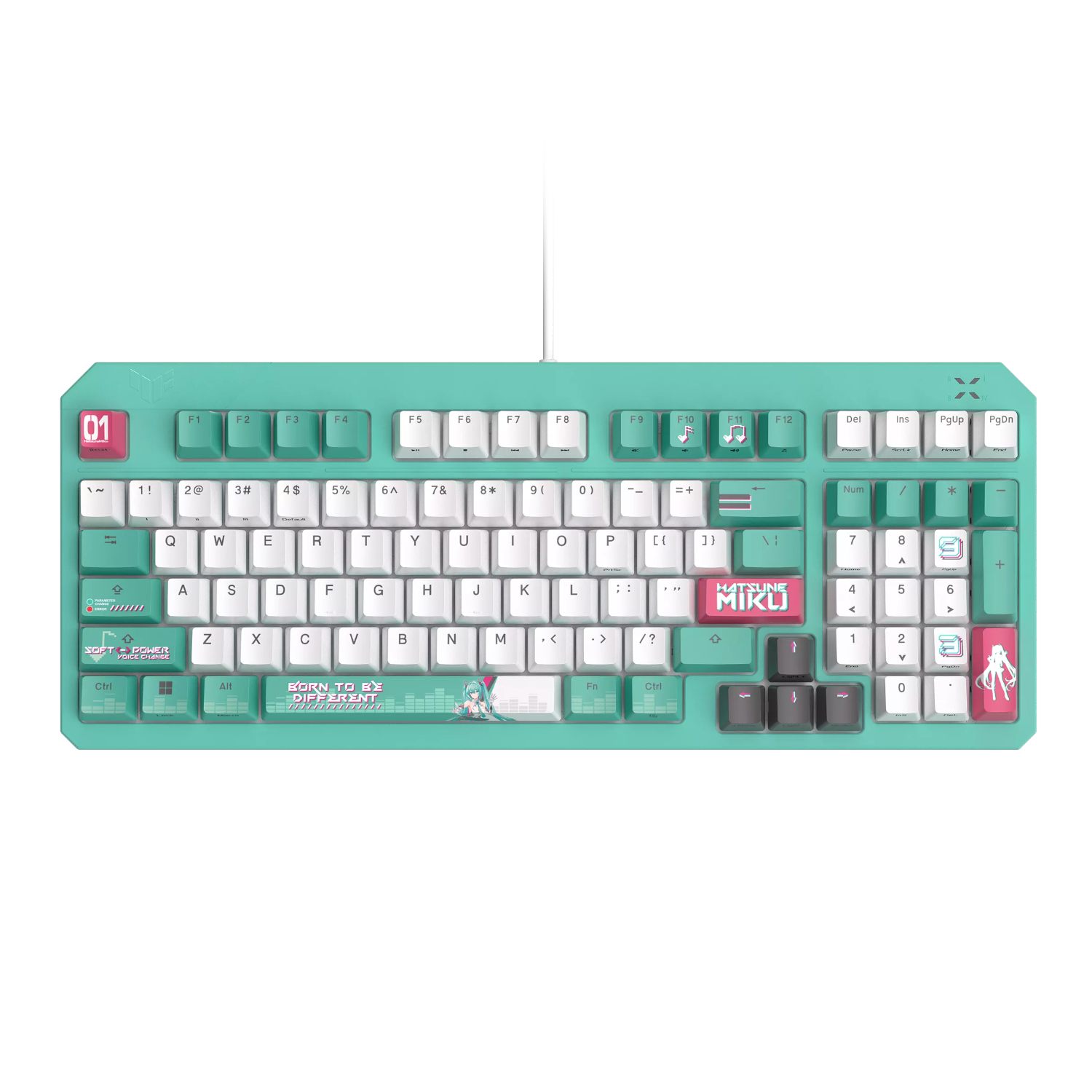 RA09-TUF-GAMING-K3-GEN-II_Asus-TUF-Gaming-K3-Gen-II-Hatsune-Miku-Edition-Gaming-Keyboard_wr_01a Asus TUF Gaming K3 Gen II Gaming Keyboard Hatsune Miku Edition