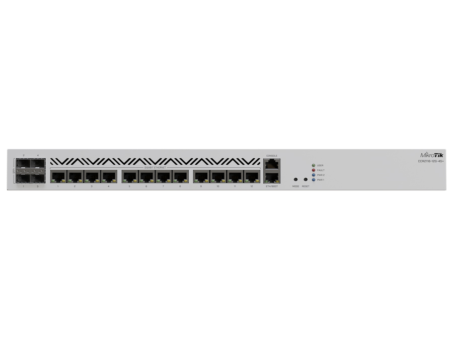 RB-CCR2116P MikroTik Cloud Core 12 Port Gigabit 4SFP+ 16 Core Router