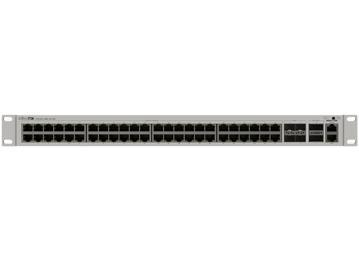 RB-CRS354Q MikroTik Cloud Router Switch 48 Port Gigabit 4SFP+ 2 QSFP+