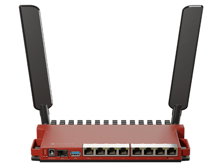 RB-L009UGSAX MikroTik 8 Gigabit 1x2.5Gbps SFP Dual Core WiFi 6 Router